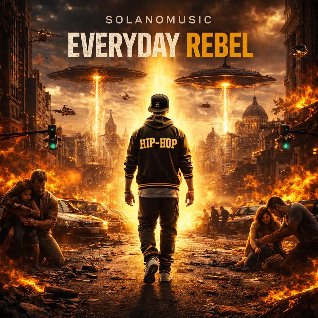 Everyday Rebel — official album cover by SolanoMusic